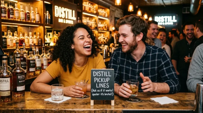 distill pickup lines