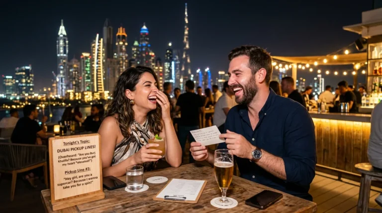 dubai pickup lines