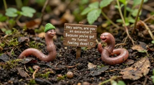 earthworm pickup lines